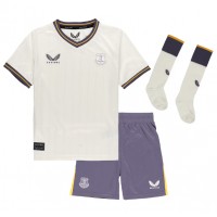 Camiseta Everton Jesper Lindstrom #29 Tercera Equipación Replica 2024-25 para niños mangas cortas (+ Pantalones cortos)